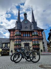 Rathaus Wernigerode & E-Bikes